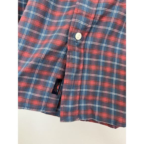 Faherty Mens Long Sleeve Ventura Button Up Shirt Size XXL Dusty Rose Country NWT - Picture 8 of 8